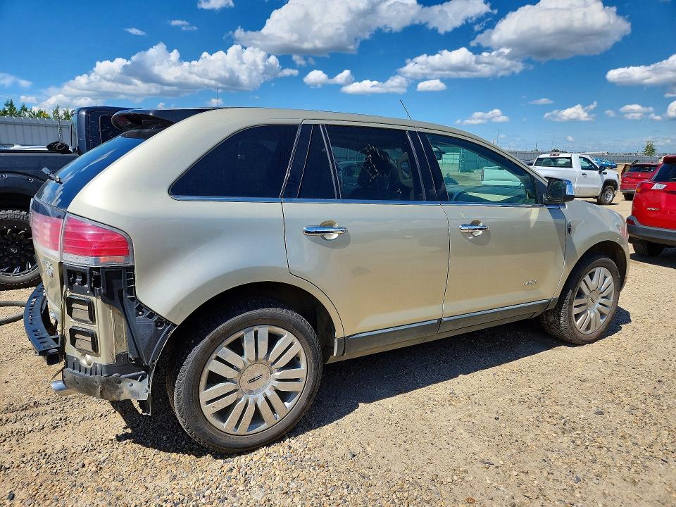 2010 Lincoln Mkx VIN 2LMDJ8JC6ABJ00366 COPART salvage auction — REAR END, Ab - Bos - Salvage, sold $2,400 on 2026-07-09 (photo 3)