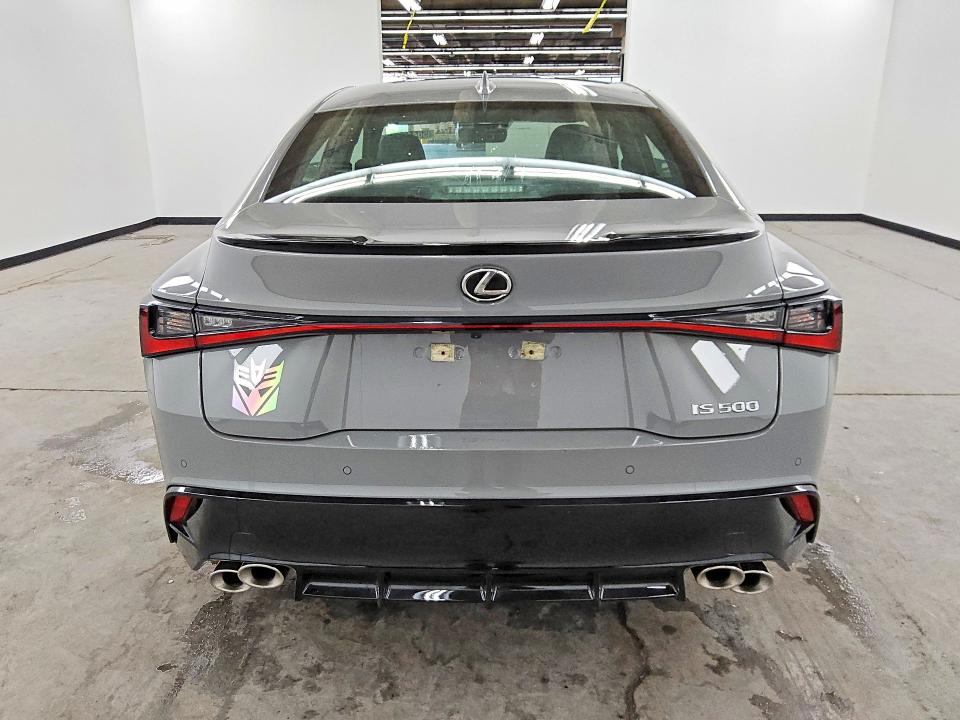 2024 Lexus Is 500 VIN JTHAP1D2XR5006548 COPART salvage auction — FRONT END, IL - CERTIFICATE OF TITLE, sold $23,000 on 2026-07-28 (photo 6)