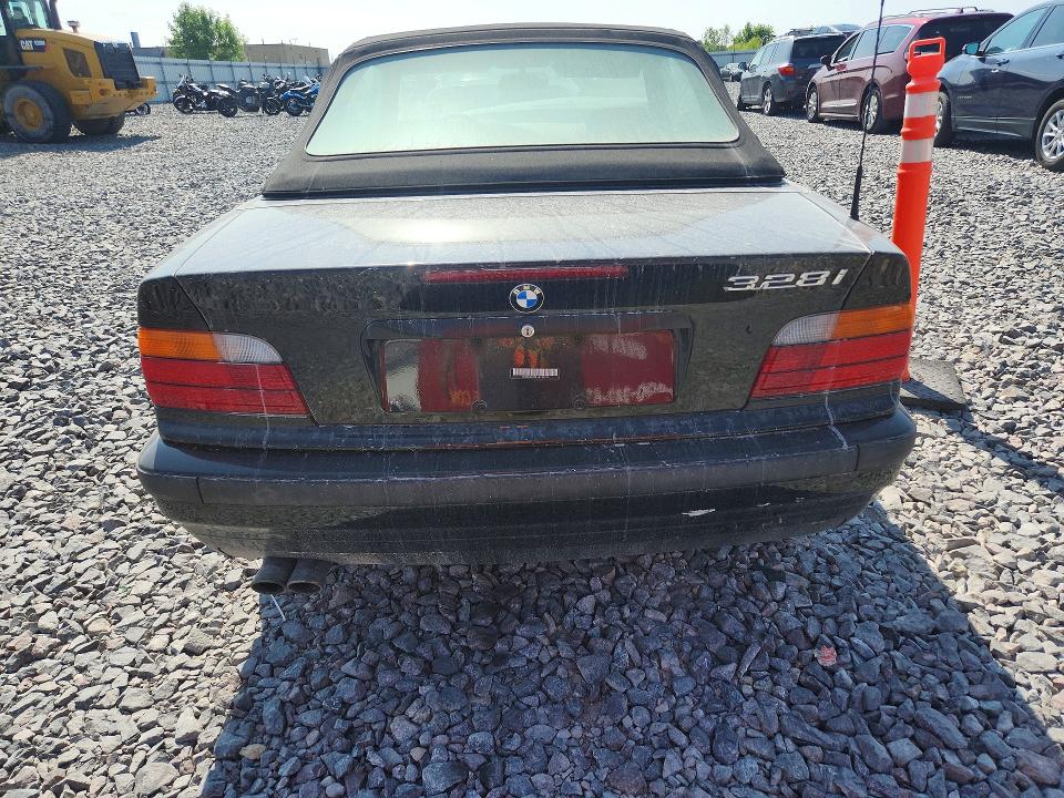 1997 BMW 3 series VIN WBABK8328VEY85232 COPART salvage auction — FRONT END, WI - JUNKED VEHICLE BILL OF SALE, sold $350 on 2026-08-10 (photo 6)
