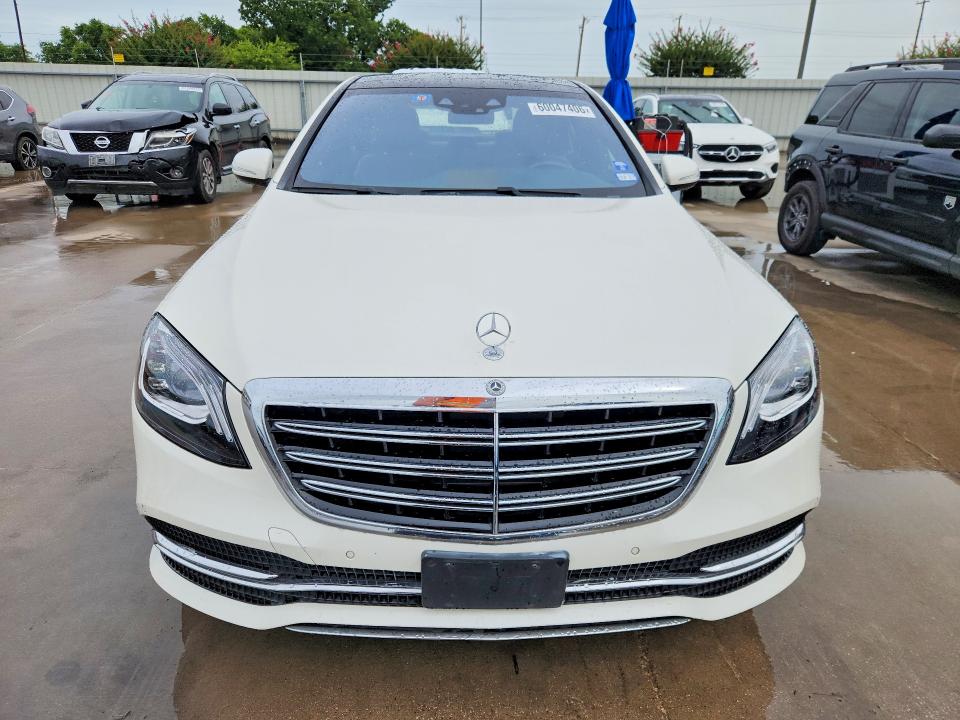 2018 Mercedes-benz S-klasse VIN WDDUG6GB7JA326578 COPART salvage auction — WATER/FLOOD, Salvage Title, sold $11,400 on 2026-07-30 (photo 5)