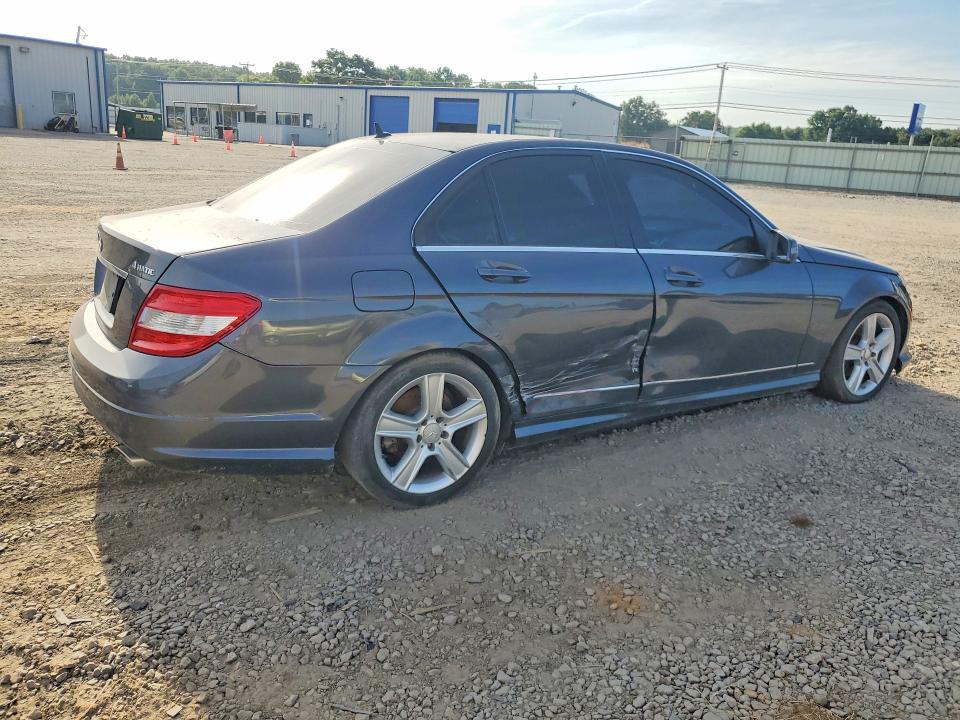 2011 Mercedes-benz C class VIN WDDGF8BB1BR141030 COPART salvage auction — ALL OVER, AR - CERTIFICATE OF TITLE (P), sold $1,500 on 2026-08-12 (photo 3)