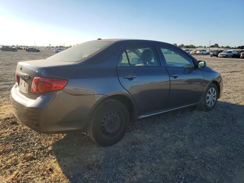 2009 Toyota Corolla VIN JTDBL40E999090485 COPART salvage auction — FRONT END, Ca - Dis/Dlr/Exp Only Clean Title, sold $100 on 2026-07-23 (photo 3)