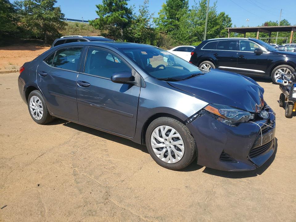 2018 Toyota Corolla VIN 5YFBURHE4JP776091 COPART salvage auction — FRONT END, Sc - Certificate Of Title, sold $3,000 on 2026-07-24 (photo 4)