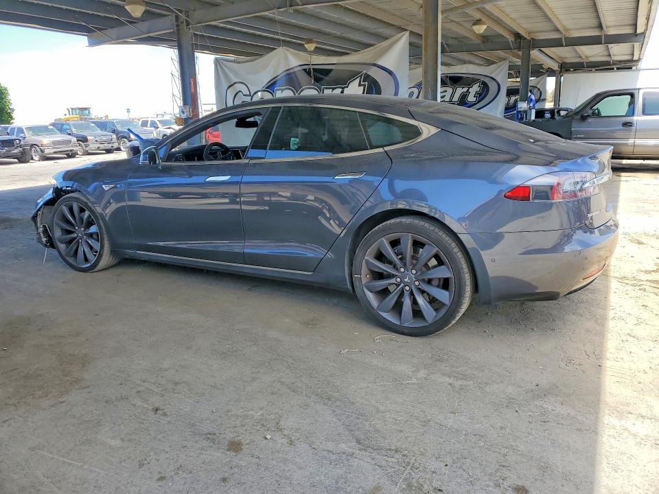 2016 Tesla VIN 5YJSA1E26GF143794 COPART salvage auction — FRONT END, Ca - Salvage Certificate, sold $3,750 on 2026-07-21 (photo 2)