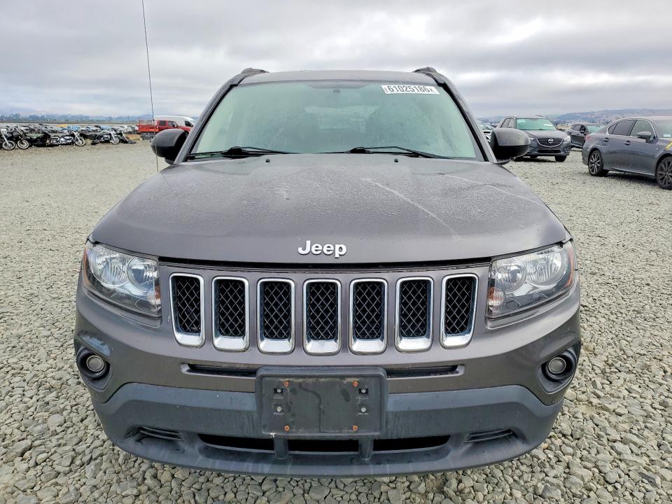 2016 Jeep Compass VIN 1C4NJDBB9GD506261 COPART salvage auction — SIDE, Ca - Salvage Certificate, sold $600 on 2026-07-30 (photo 5)