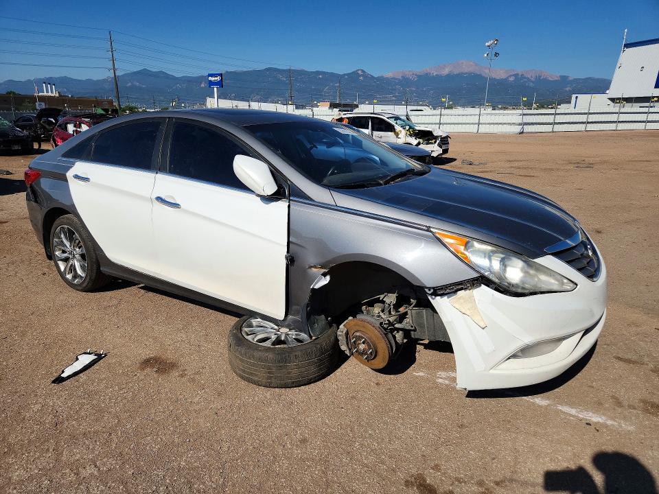 2013 Hyundai Sonata VIN 5NPEC4AC4DH565311 COPART salvage auction — FRONT END, Co - Bill Of Sale-Parts Only, sold $275 on 2026-07-27 (photo 4)