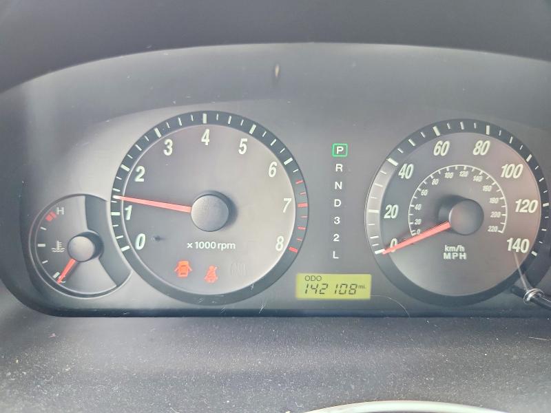 2005 Hyundai Elantra VIN KMHDN46D35U072360 COPART salvage auction — FRONT END, FL - CERT OF TITLE SLVG REBUILDABLE, sold $275 on 2026-07-21 (photo 9)