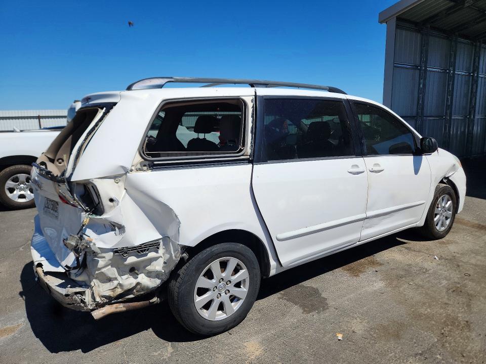 2006 Toyota Sienna VIN 5TDZA23C56S517984 COPART salvage auction — REAR END, Ca - Salvage Certificate, sold $575 on 2026-07-27 (photo 3)