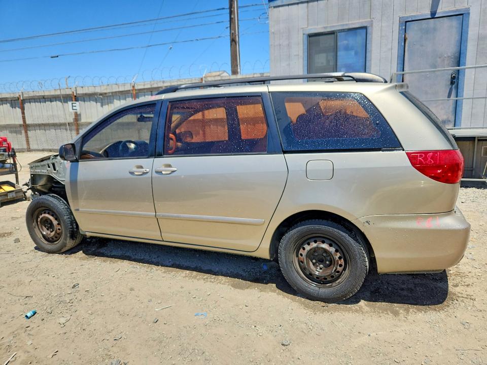 2008 Toyota Sienna VIN 5TDZK23C68S141120 COPART salvage auction — FRONT END, CA - SALVAGE CERTIFICATE, sold $1,050 on 2026-07-27 (photo 2)