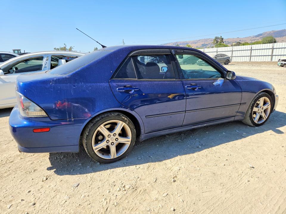 2001 Lexus Is 300 VIN JTHBD182510020446 COPART salvage auction — MINOR DENT/SCRATCHES, CA - DIS/DLR/EXP ONLY CLEAN TITLE, sold $525 on 2026-07-28 (photo 3)