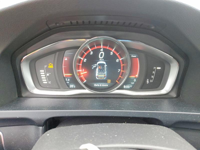 2015 Volvo V60 cross country VIN YV4612HM4F1000870 COPART salvage auction — REAR END, On - Permit No Brand - Unfit, sold $1,000 on 2026-08-04 (photo 9)