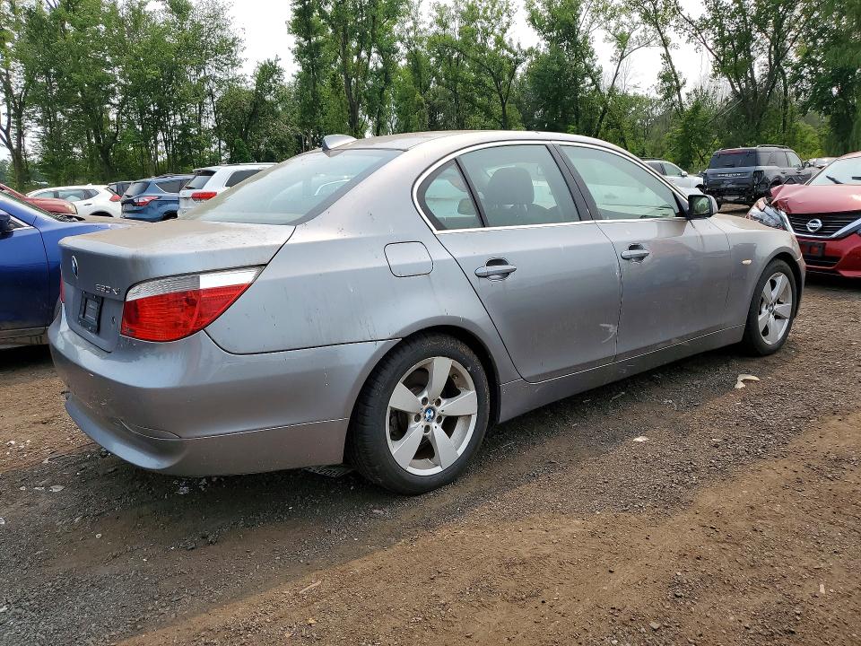 2007 BMW 5 series VIN WBANF73537CU24282 COPART salvage auction — NORMAL WEAR, Ct - Certificate Of Title, sold $475 on 2026-07-31 (photo 3)