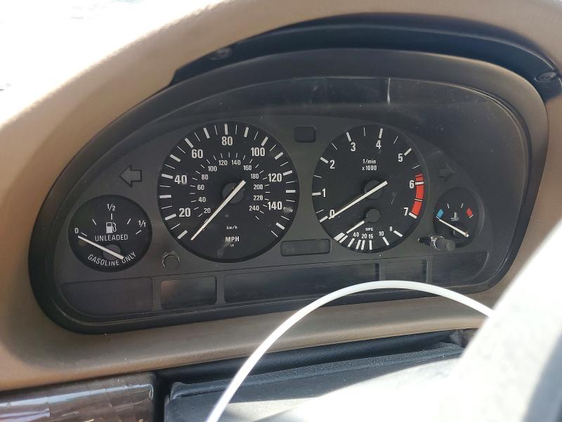 1997 BMW 7 series VIN WBAGJ8328VDM03762 COPART salvage auction — FRONT END, Ca - Salvage Certificate, sold $200 on 2026-07-31 (photo 9)