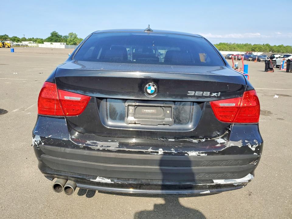 2011 BMW 3er VIN WBAPK7C5XBF087234 COPART salvage auction — REAR END, NY - MV-907A SALVAGE CERTIFICATE, sold $80 on 2026-07-27 (photo 6)