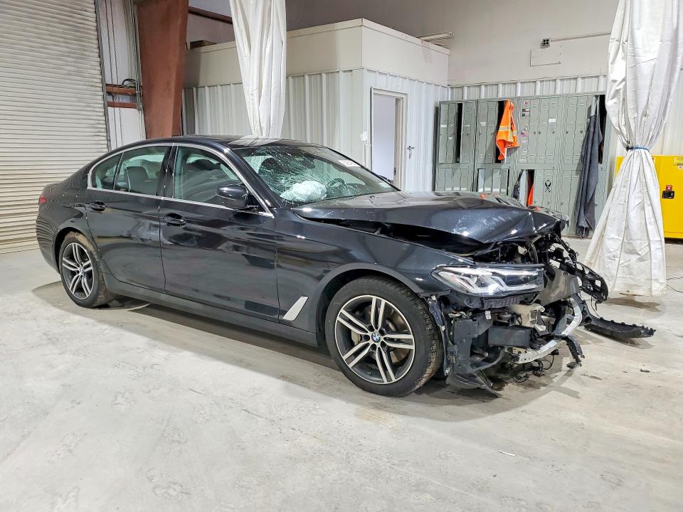 2021 BMW 5er VIN WBA13BJ06MWX27634 COPART salvage auction — FRONT END, Ny - Mv-907A Salvage Certificate, sold $7,300 on 2026-08-17 (photo 4)