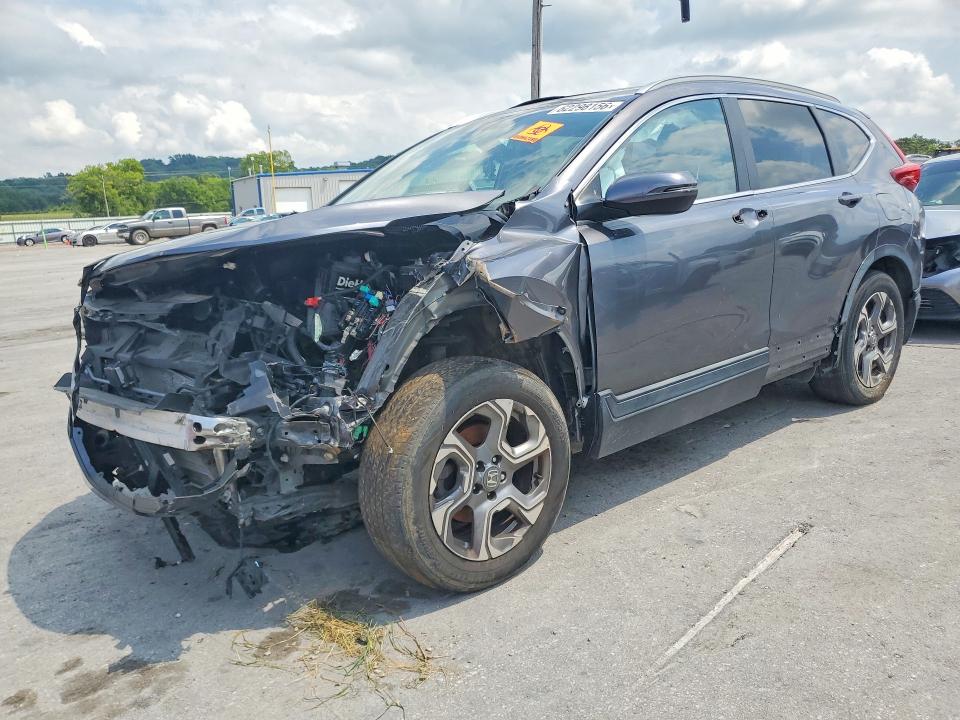 2019 Honda Cr-v VIN JHLRW2H81KX007452 COPART salvage auction — FRONT END, Tn - Cert Of Title-Rebuilt Vehicle, sold $3,000 on 2026-07-27 (photo 1)