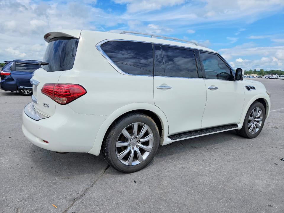 2012 Infiniti Qx56 VIN JN8AZ2NC5C9317804 COPART salvage auction — MINOR DENT/SCRATCHES, Tn - Certificate Of Title (P), sold $850 on 2026-07-27 (photo 3)