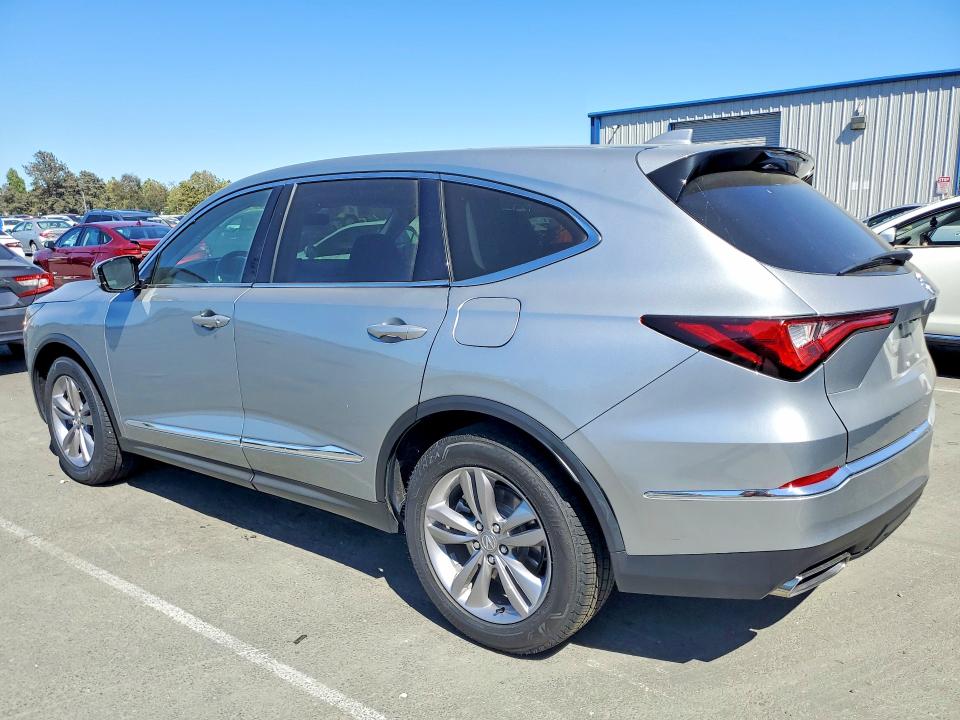 2023 Acura Mdx VIN 5J8YE1H39PL026955 COPART salvage auction — MINOR DENT/SCRATCHES, Ca - Non-Repairable Vehicle Cert, sold $10,400 on 2026-07-29 (photo 2)