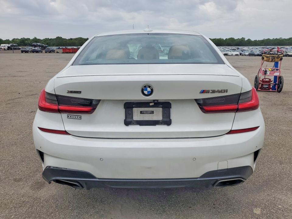 2020 BMW M3 VIN WBA5U9C06LFH61787 COPART salvage auction — FRONT END, Ny - Mv-907A Salvage Certificate, sold $17,400 on 2026-08-07 (photo 6)
