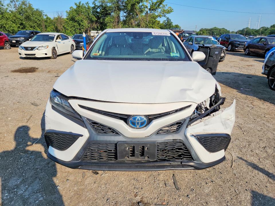 2022 Toyota Camry solara VIN 4T1G31AK5NU581681 COPART salvage auction — FRONT END, Md - Cert Of Salvage > 75% Damage, sold $11,100 on 2026-08-25 (photo 5)