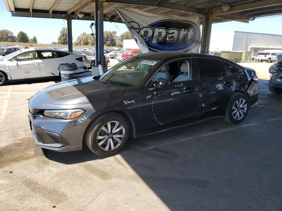 2024 Honda Civic VIN 2HGFE2F27RH588764 — COPART salvage auction photo