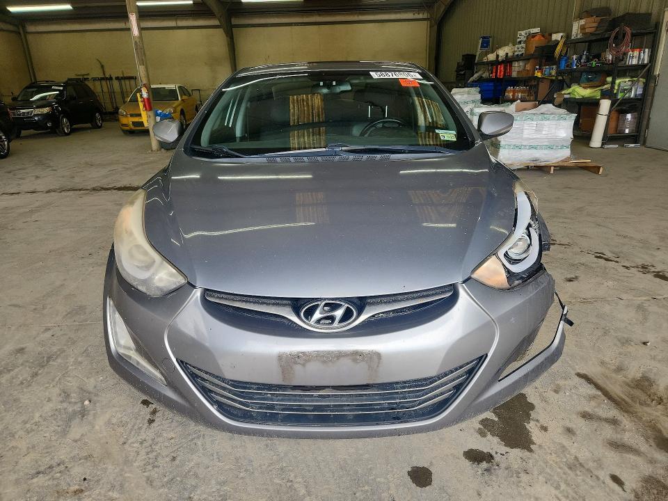 2015 Hyundai Elantra VIN KMHDH4AE8FU222908 COPART salvage auction — FRONT END, Va - Certificate Of Title, sold $125 on 2026-07-21 (photo 5)