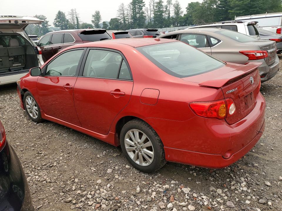 2010 Toyota Corolla VIN 2T1BU4EE6AC227385 COPART salvage auction — HAIL, MD - CERTIFICATE OF TITLE, sold $250 on 2026-07-27 (photo 2)
