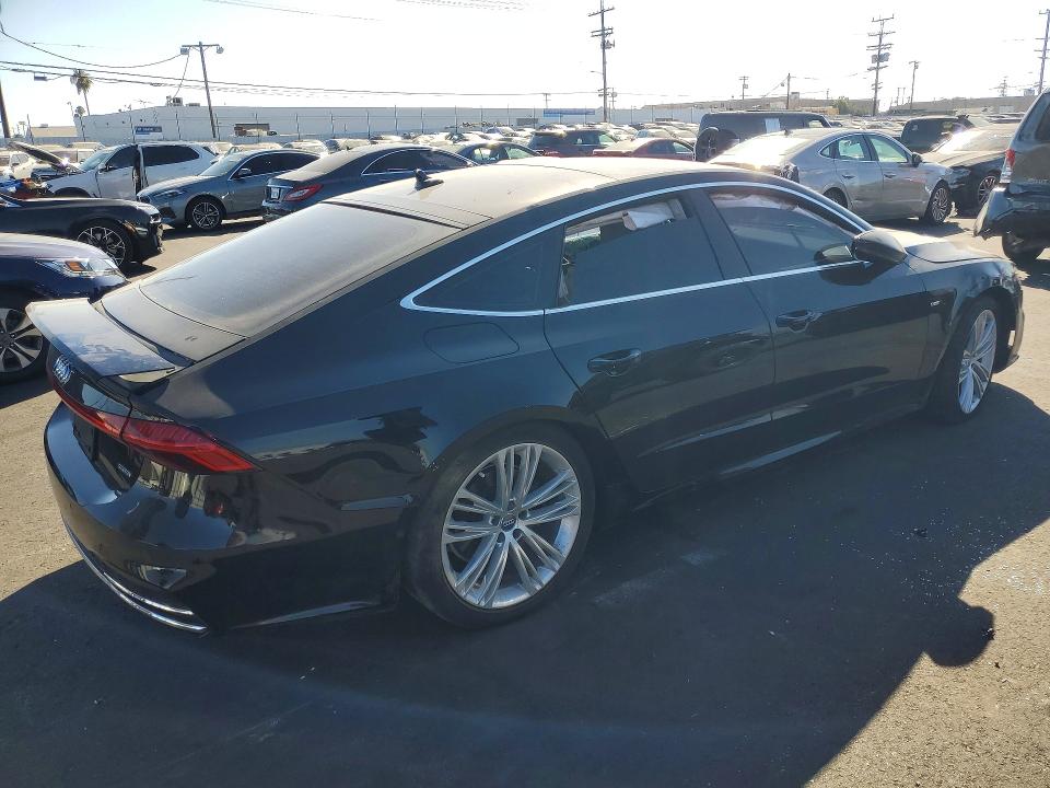2019 Audi A7 VIN WAUU2AF2XKN032953 COPART salvage auction — SIDE, Ca - Salvage Certificate, sold $11,100 on 2026-08-19 (photo 3)