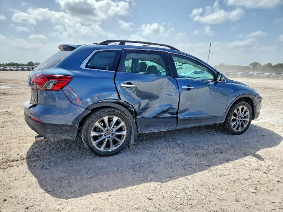 2015 Mazda Cx-9 VIN JM3TB2DA8F0469682 COPART salvage auction — SIDE, Fl - Cert Of Title Slvg Rebuildable, sold $250 on 2026-07-23 (photo 3)