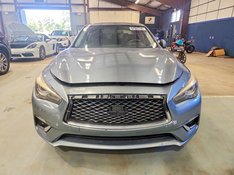 2018 Infiniti Q50 VIN JN1EV7AR8JM436508 COPART salvage auction — SIDE, Tn - Certificate Of Title (P), sold $4,450 on 2026-07-27 (photo 5)