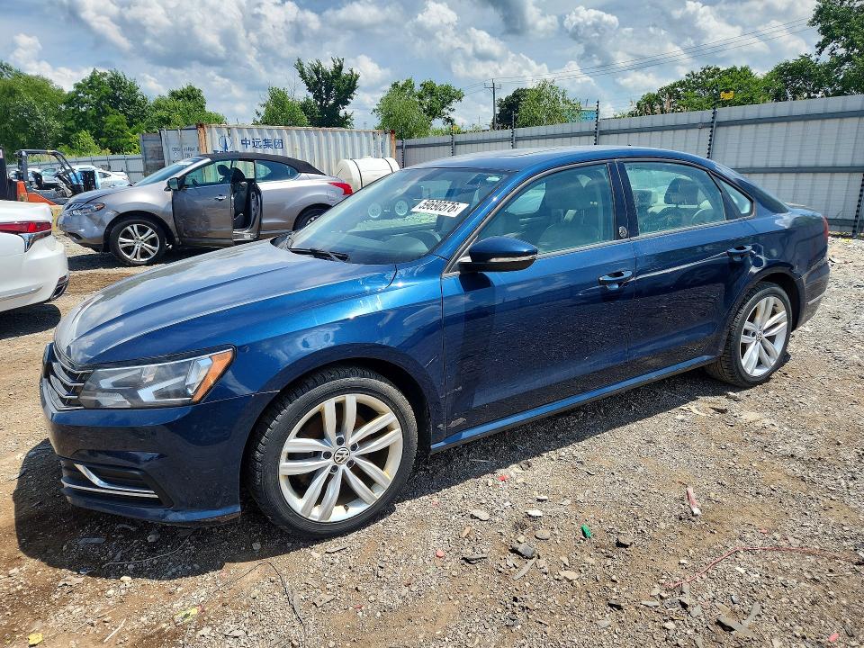 2019 Volkswagen Passat VIN 1VWLA7A35KC014003 COPART salvage auction — FRONT END, In - Certificate Of Title (P), sold $1,700 on 2026-08-05 (photo 1)