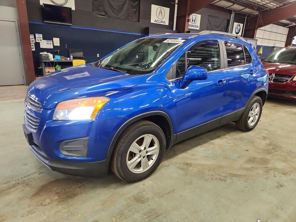 2015 Chevrolet Trax VIN KL7CJRSBXFB080673 COPART salvage auction — MINOR DENT/SCRATCHES, Ny - Certificate Of Title, sold $1,500 on 2026-07-30 (photo 1)