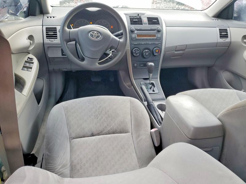 2009 Toyota Corolla VIN JTDBL40E89J031037 COPART salvage auction — FRONT END, Fl - Cert Of Title Slvg Rebuildable, sold $2,150 on 2026-07-31 (photo 8)