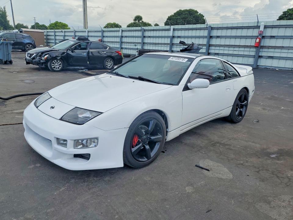 1991 Nissan 300zx VIN JN1CZ24H6MX504468 COPART salvage auction — MINOR DENT/SCRATCHES, Fl - Cert Of Title-Rebuilt, sold $5,700 on 2026-09-02 (photo 1)