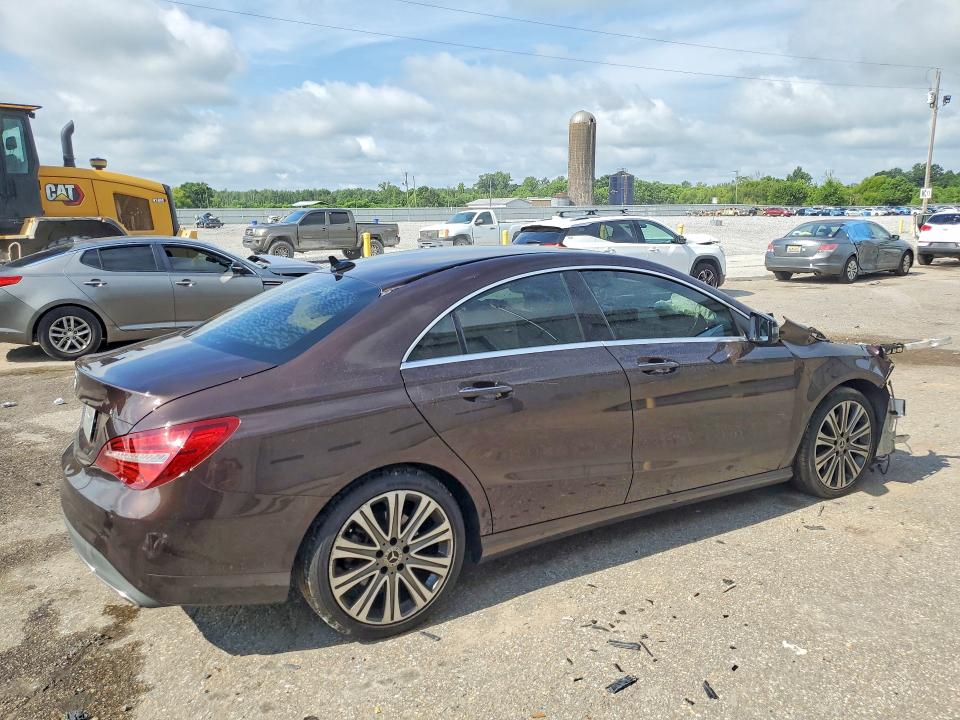 2018 Mercedes-benz Cla-klasse VIN WDDSJ4EB1JN567870 COPART salvage auction — FRONT END, Salvage Title, sold $325 on 2026-08-13 (photo 3)
