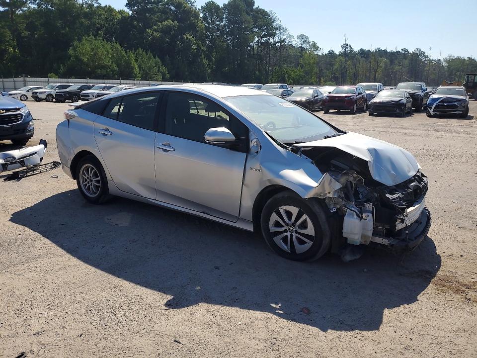 2017 Toyota Prius VIN JTDKBRFU2H3580833 COPART salvage auction — REAR END, Sc - Certificate Of Title, sold $2,800 on 2026-07-27 (photo 4)