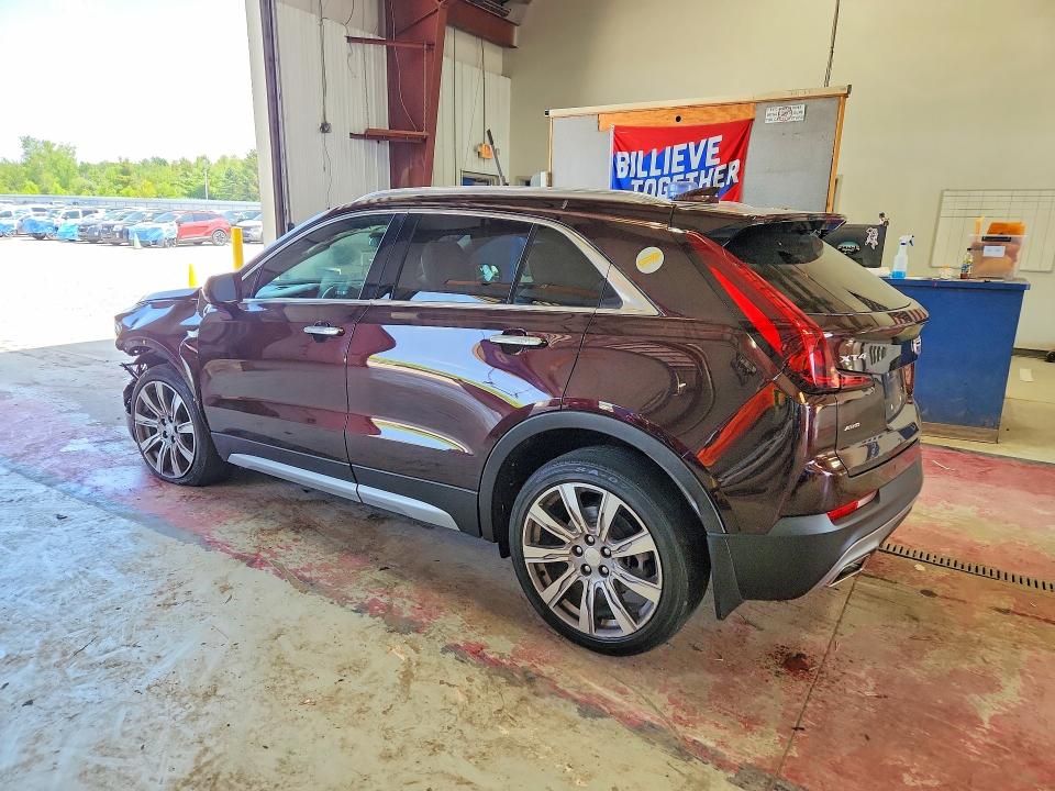 2021 Cadillac Xt4 VIN 1GYFZDR40MF055834 COPART salvage auction — FRONT END, Ny - Mv-907A Salvage Certificate, sold $4,250 on 2026-08-24 (photo 2)