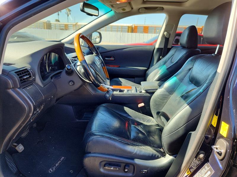 2010 Lexus Rx VIN JTJZK1BA3A2001417 COPART salvage auction — MINOR DENT/SCRATCHES, Ca - Dis/Dlr/Exp Only Clean Title, sold $2,550 on 2026-07-14 (photo 7)