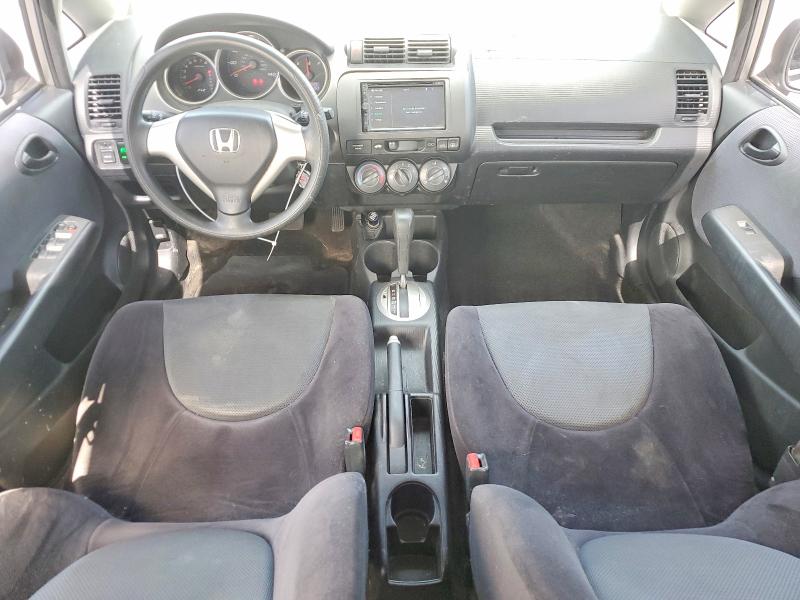 2007 Honda Fit VIN JHMGD38467S026112 COPART salvage auction — REAR END, Fl - Cert Of Title Slvg Rebuildable, sold $375 on 2026-07-28 (photo 8)