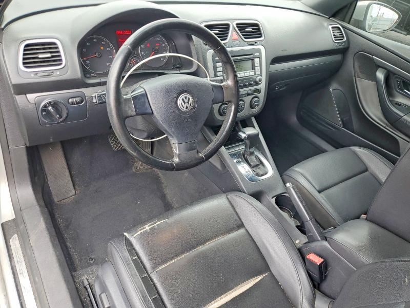 2009 Volkswagen Eos VIN WVWBA71F69V008122 COPART salvage auction — FRONT END, CA - SALVAGE CERTIFICATE, sold $250 on 2026-07-22 (photo 8)