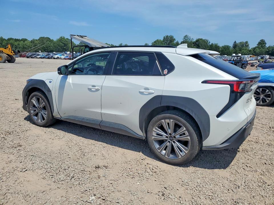 2023 Subaru Solterra VIN JTMABABA6PA008845 COPART salvage auction — BIOHAZARD/CHEMICAL, Ny - Mv-907A Salvage Certificate, sold $9,300 on 2026-07-20 (photo 2)