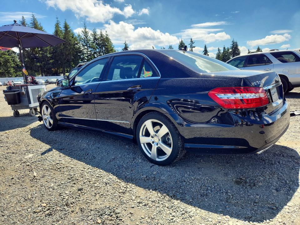 2011 Mercedes-benz E-klasse VIN WDDHF8HB3BA461248 COPART salvage auction — FRONT END, WA - BILL OF SALE, sold $5,300 on 2026-07-31 (photo 2)