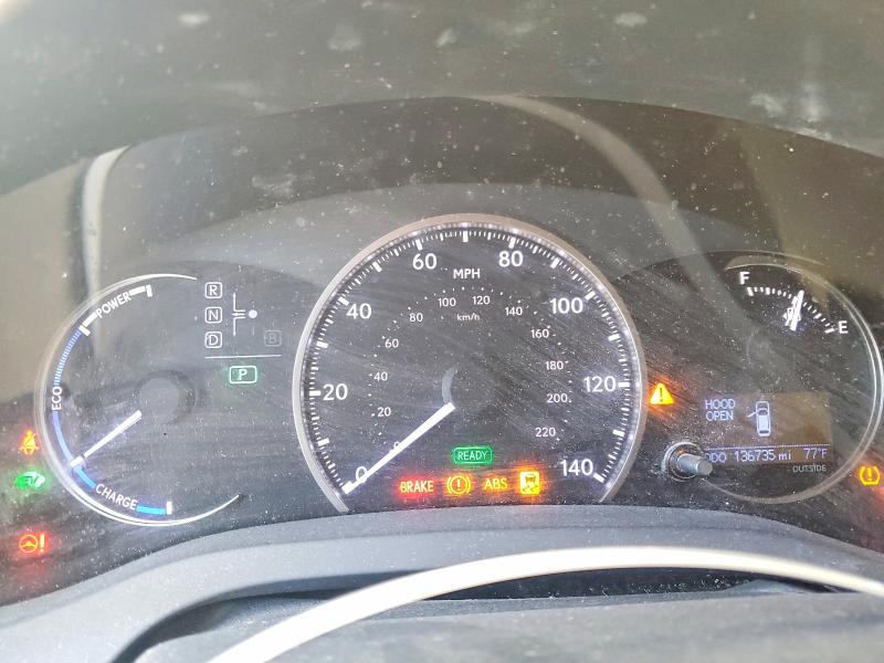 2014 Lexus Ct VIN JTHKD5BH8E2195899 COPART salvage auction — FRONT END, Ca - Salvage Certificate, sold $2,150 on 2026-07-22 (photo 9)