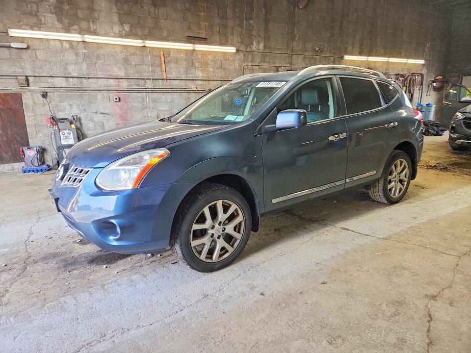 2012 Nissan Rogue VIN JN8AS5MV2CW360796 COPART salvage auction — MINOR DENT/SCRATCHES, Ny - Certificate Of Title, sold $125 on 2026-07-27 (photo 1)