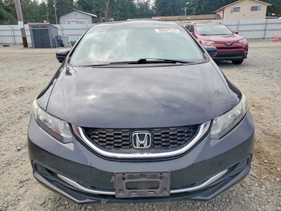 2014 Honda Civic VIN 19XFB2F80EE258093 COPART salvage auction — REAR END, Wa - Cert Of Ownership-Rebuilt, sold $2,250 on 2026-07-10 (photo 5)