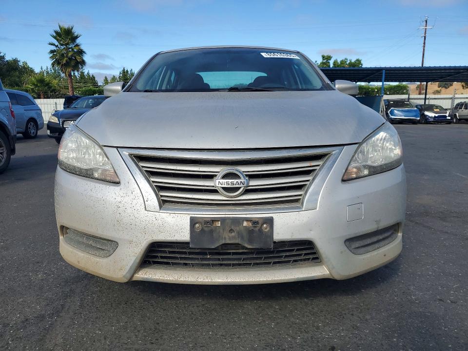 2015 Nissan Sentra VIN 3N1AB7AP4FY238227 COPART salvage auction — REAR END, Ca - Salvage Certificate, sold $525 on 2026-07-23 (photo 5)