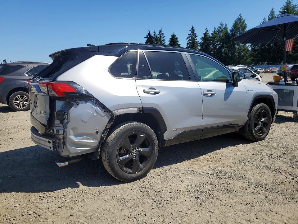 2020 Toyota Rav 4 VIN JTMEWRFV3LD529385 COPART salvage auction — REAR END, Wa - Bill Of Sale, sold $13,700 on 2026-07-14 (photo 3)