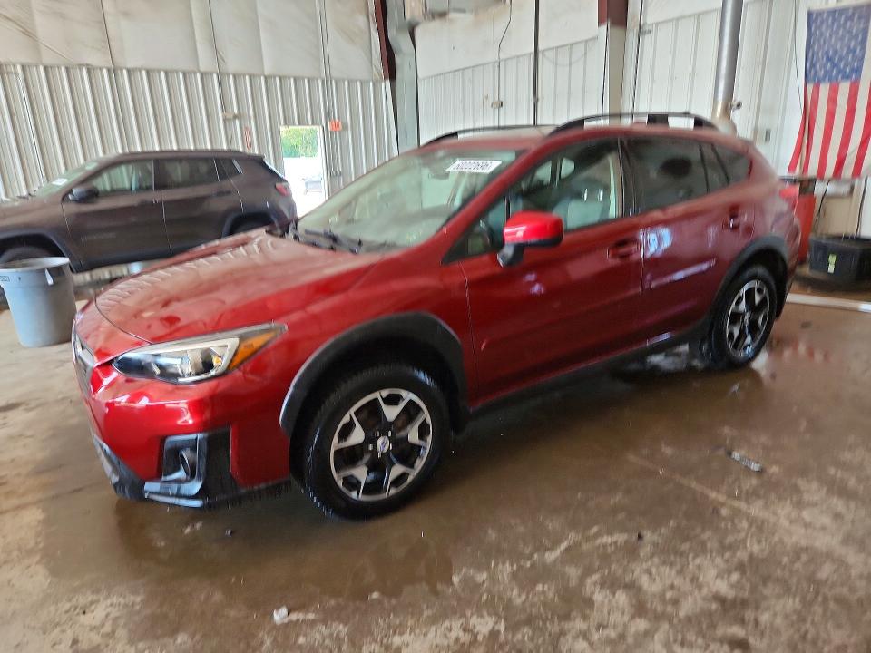 2018 Subaru Xv VIN JF2GTADC0J8259026 COPART salvage auction — HAIL, Wi - Certificate Of Title, sold $250 on 2026-07-27 (photo 1)