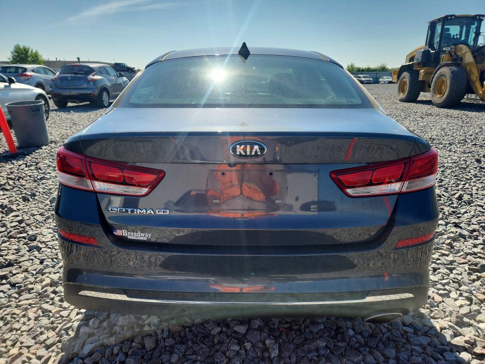 2020 Kia Optima VIN 5XXGT4L37LG395638 COPART salvage auction — FRONT END, Wi - Cert Of Title-Salvage Vehicle, sold $1,600 on 2026-07-20 (photo 6)