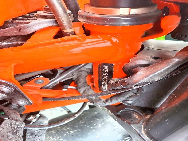 2024 Ktm 390 VIN MD2JGJ401RN215333 COPART salvage auction — SIDE, AK - CERTIFICATE OF VEHICLE TITLE (P), sold $1,350 on 2026-07-21 (photo 9)
